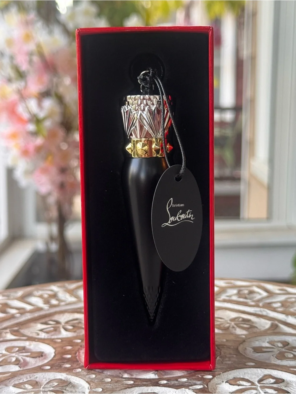 Christian Louboutin Velvet Matte Lipstick Red Dramadouce 005M New in Box